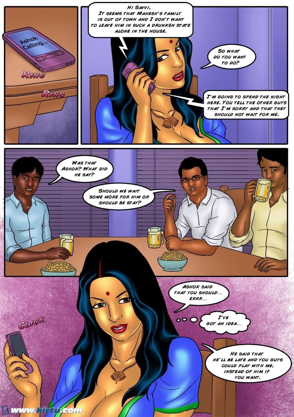 Savita Bhabhi 36 – Ashok’s Card Game — preview page 11