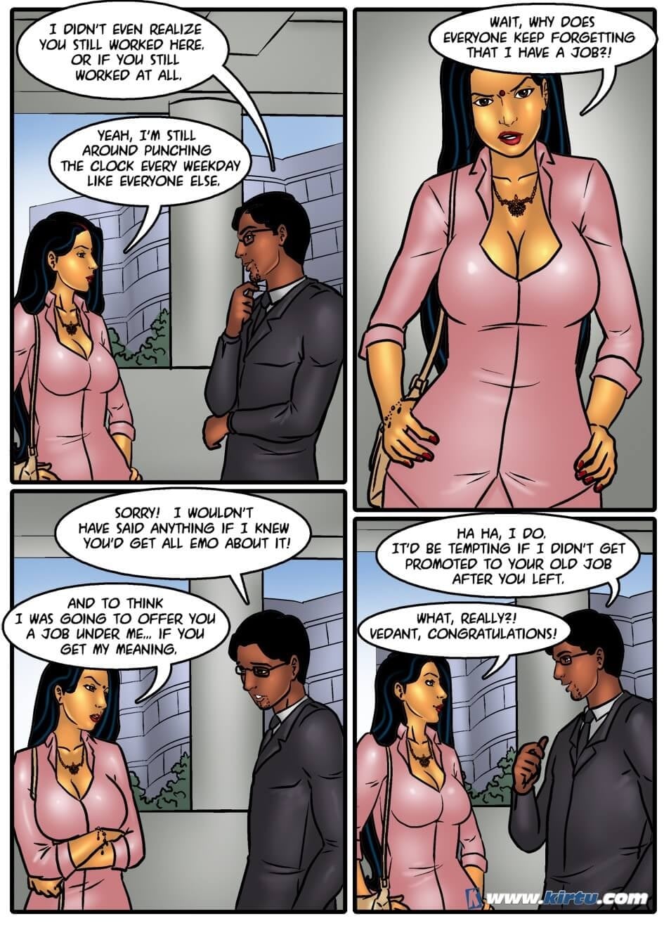 Savita Bhabhi 45 – Savita Gains A Little Job Security — preview page 4