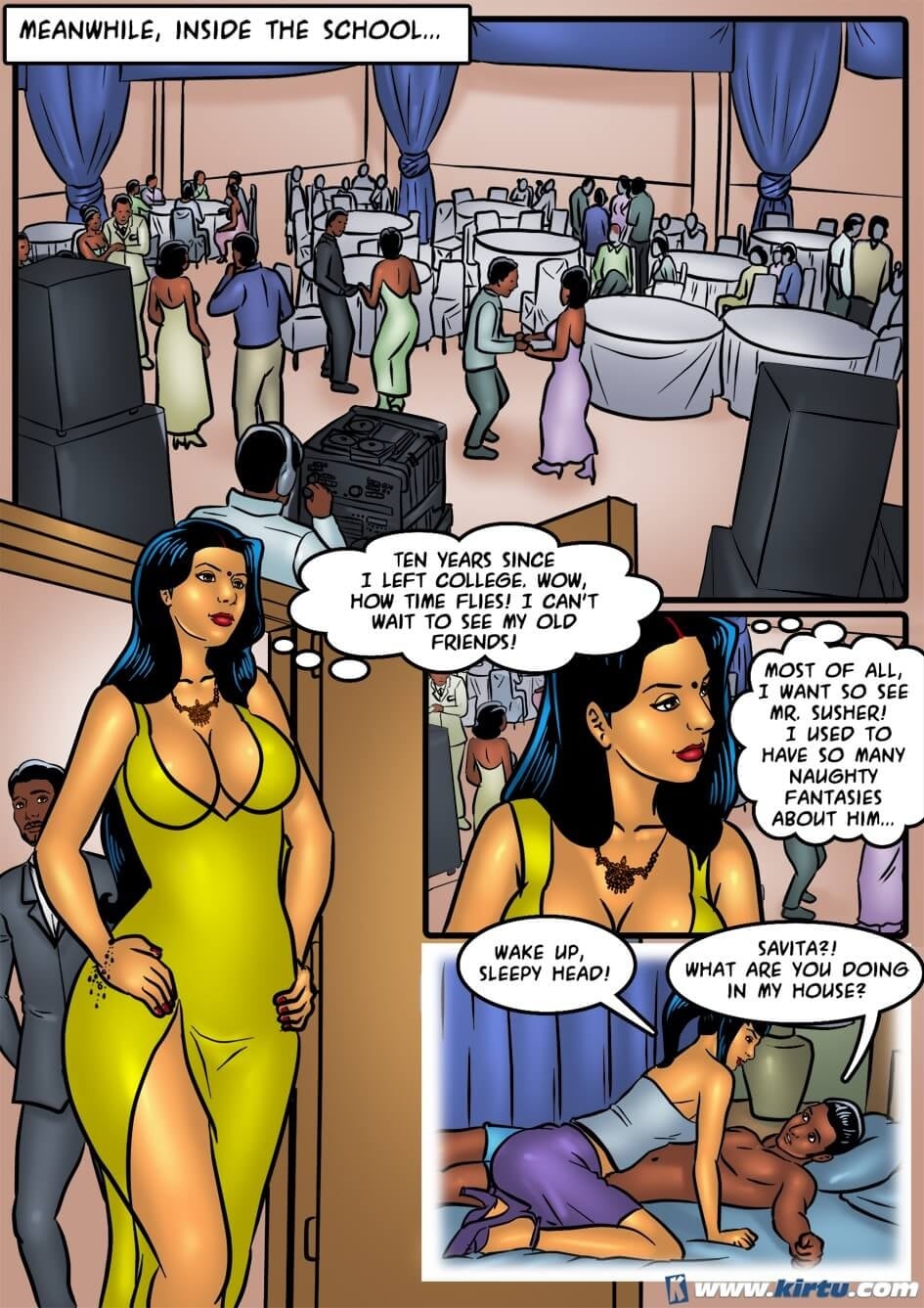 Savita Bhabhi 47 – Savita Reunites With An Old School Crush — preview page 7