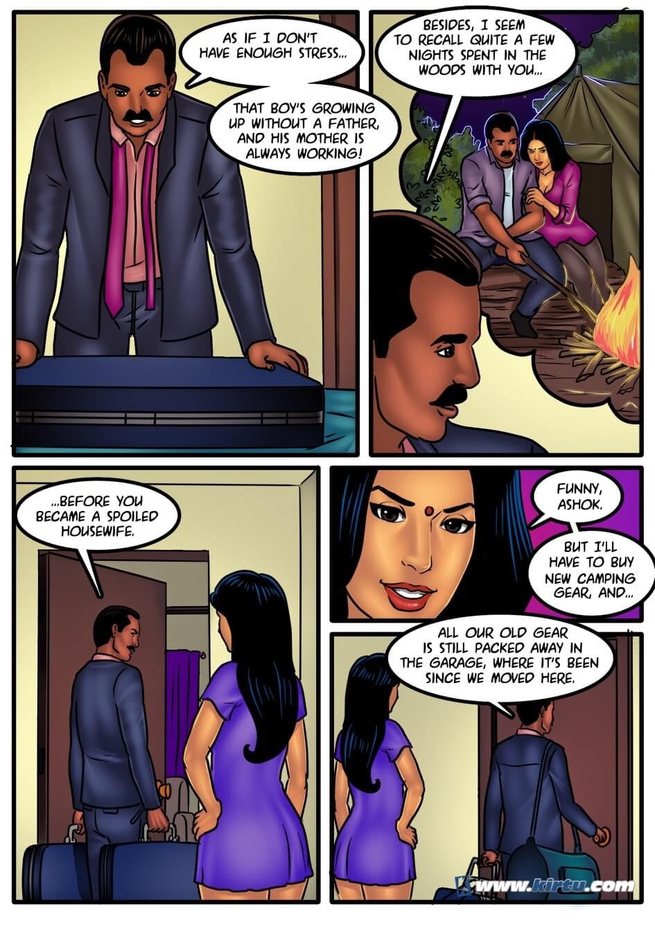 Savita Bhabhi 51 – Camping In The Cold — preview page 3