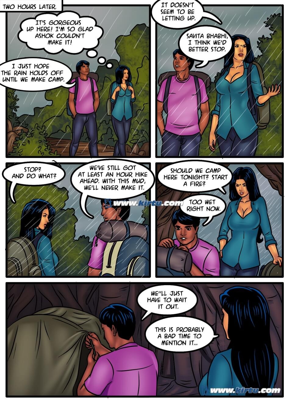 Savita Bhabhi 51 – Camping In The Cold — preview page 9