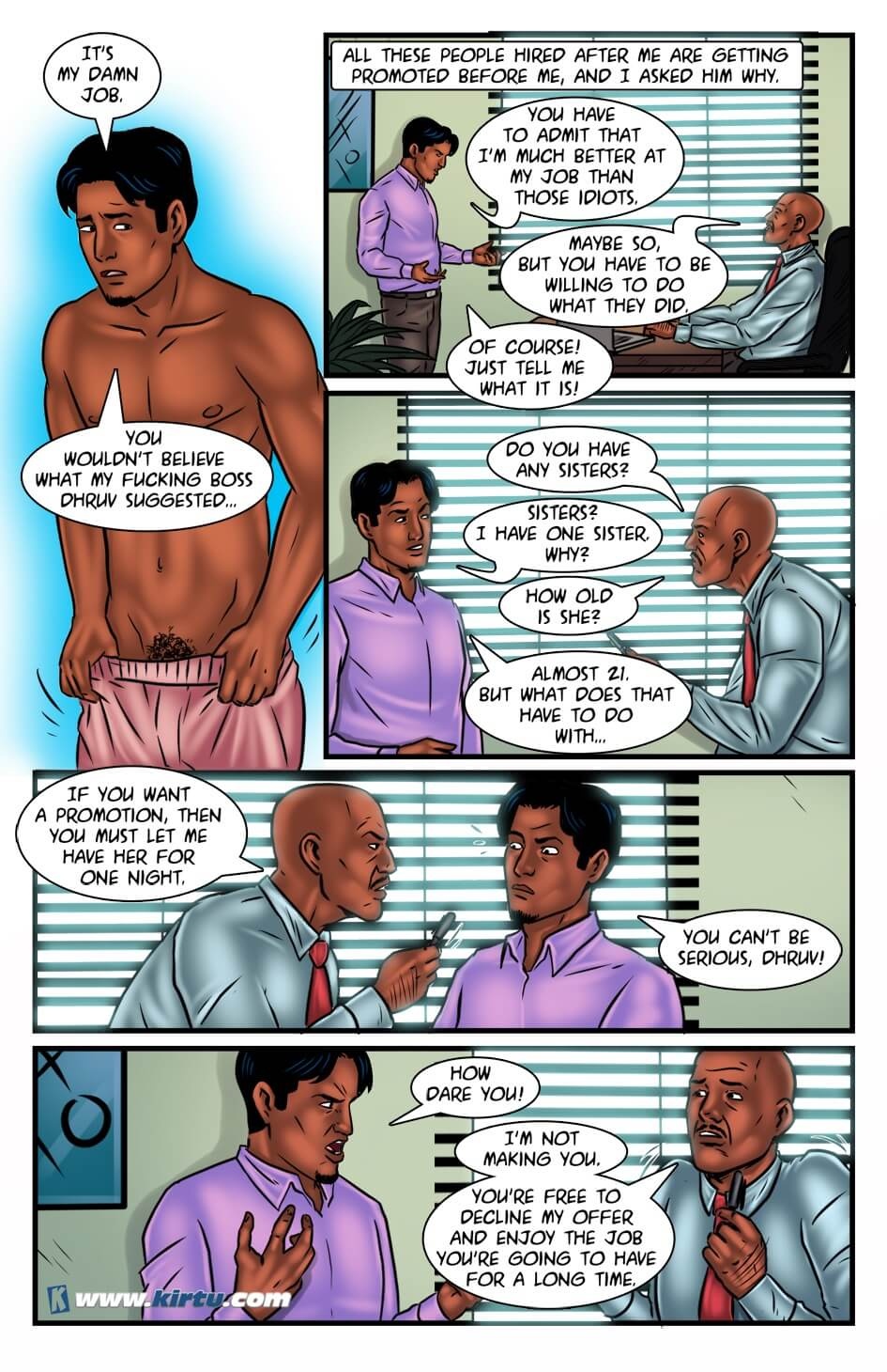 Savita Bhabhi 52 – Bahenchod Boss — preview page 4