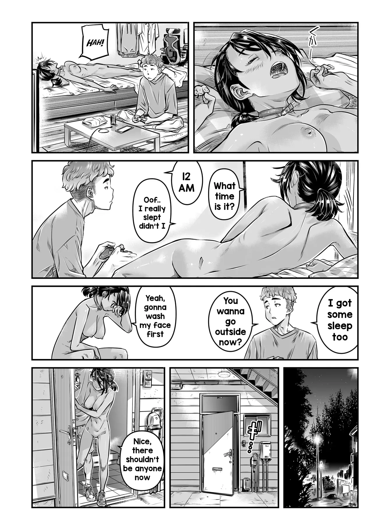 Hiyake no Zenra Girl wa, Douse Yaru nara Shinya no Douro de Namahame shitai — preview page 9