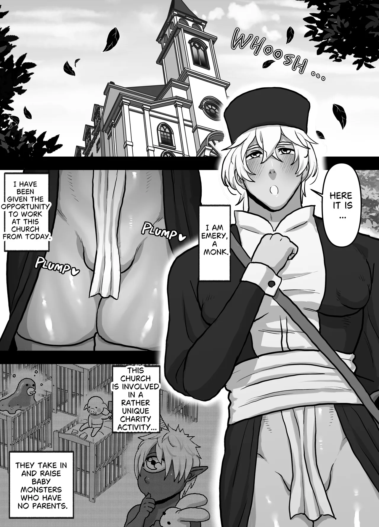 Cuntboy Monk’s Clit-feeding Care — preview page 2