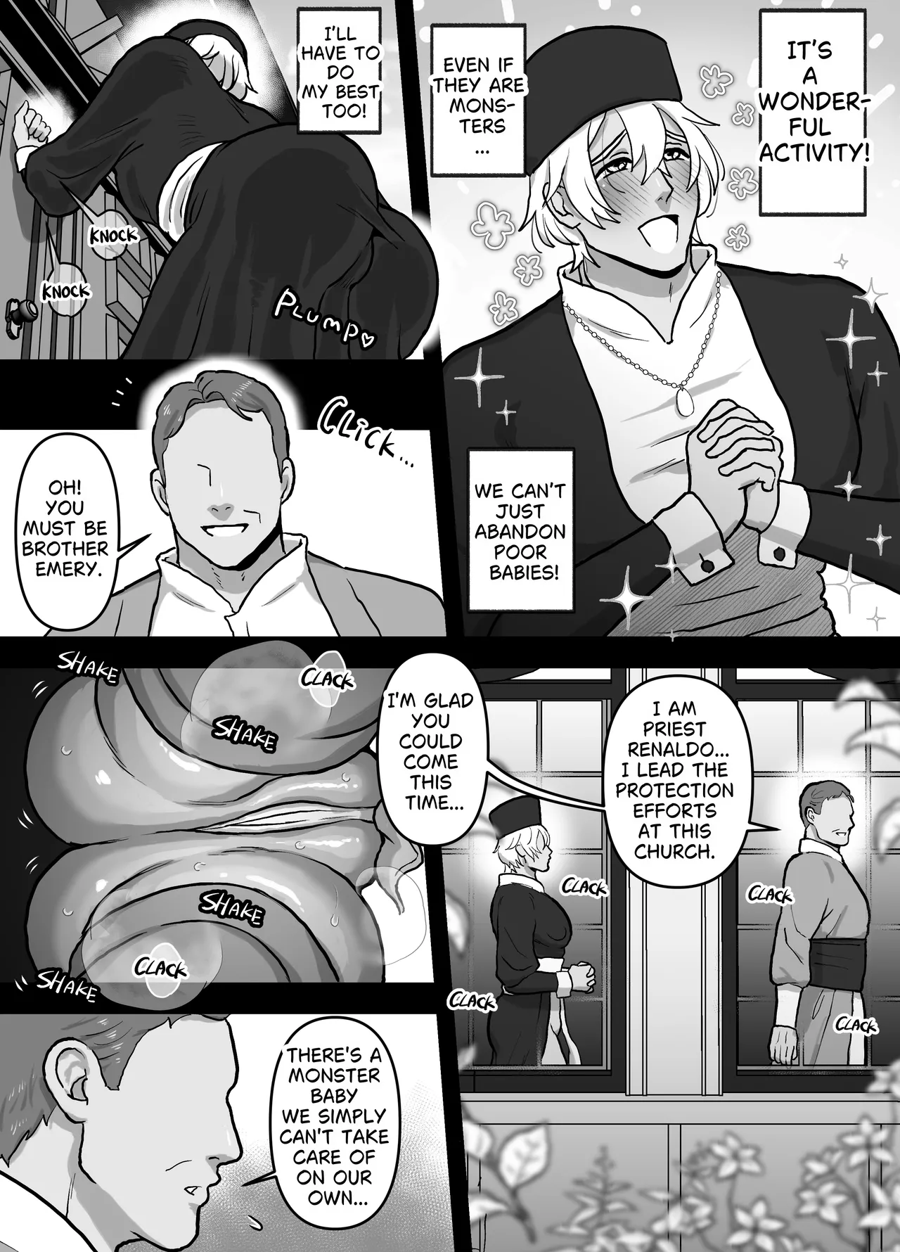 Cuntboy Monk’s Clit-feeding Care — preview page 3