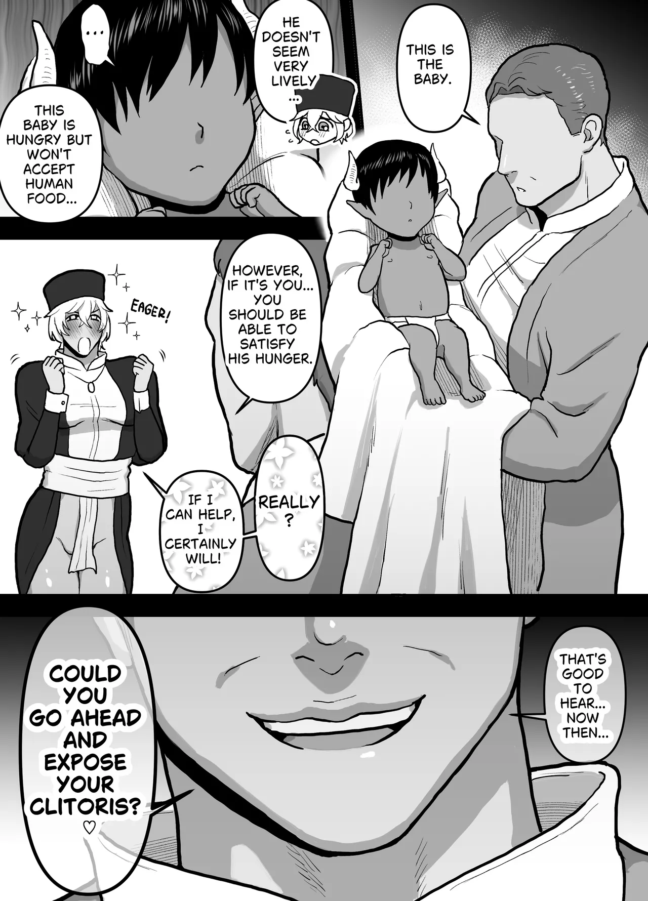 Cuntboy Monk’s Clit-feeding Care — preview page 4
