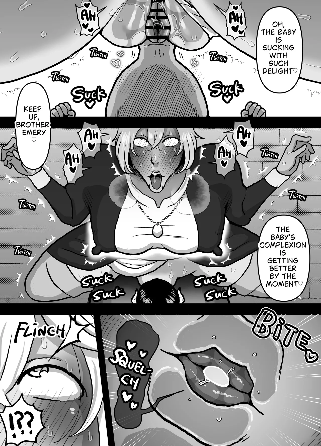 Cuntboy Monk’s Clit-feeding Care — preview page 14