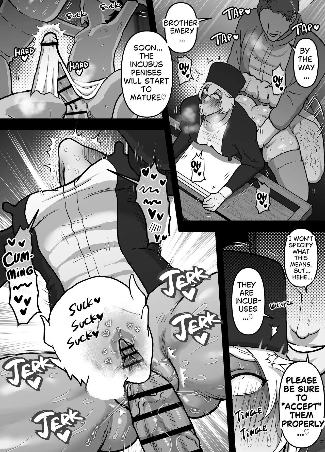 Cuntboy Monk’s Clit-feeding Care – Chapter 1 – page 28