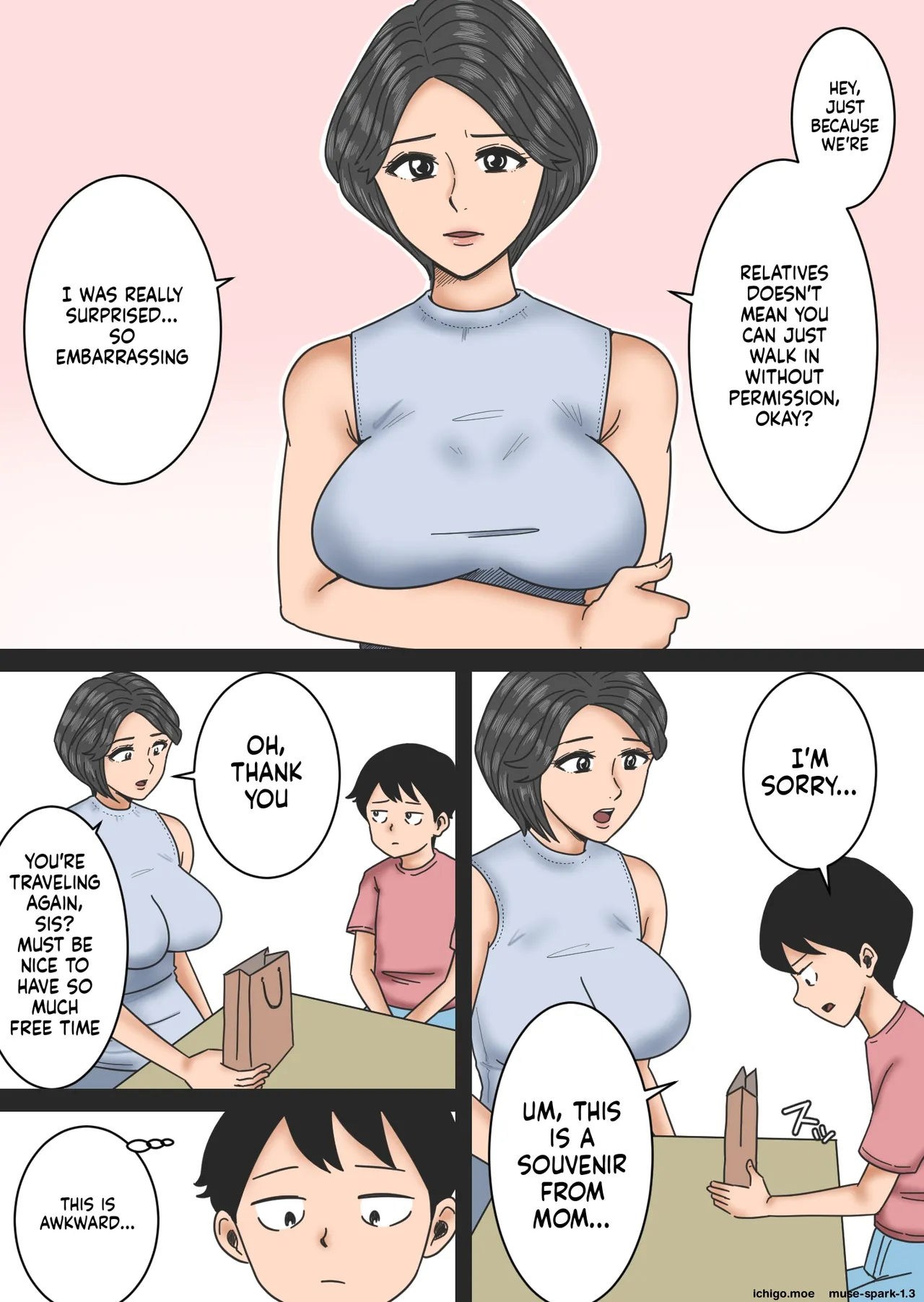 Oba no Ie ni — preview page 6
