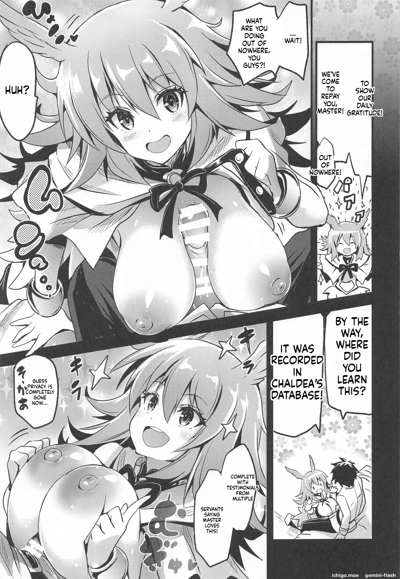 BUSTER CHAIN Hasamaru Ritsuka wa Wakaranai — preview page 12