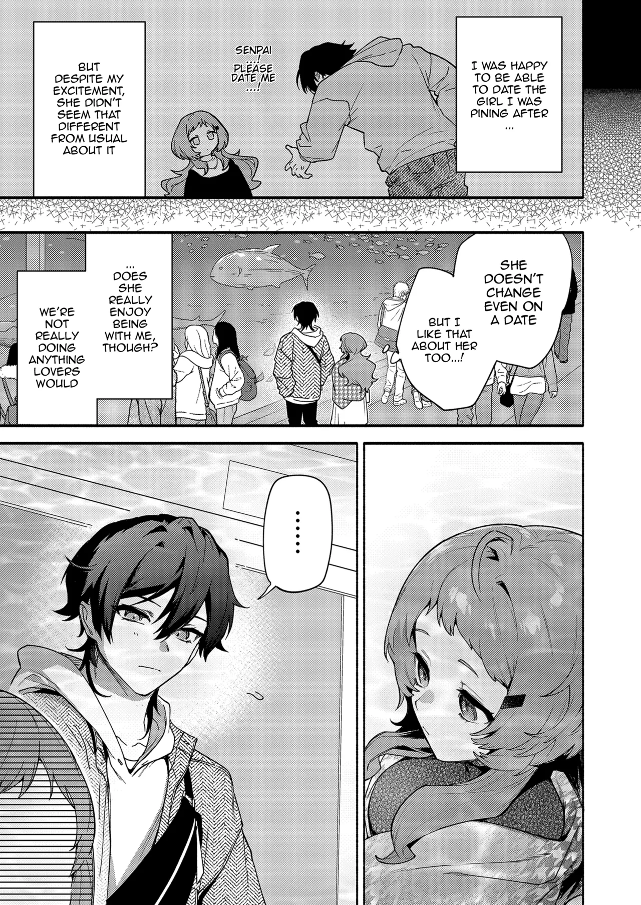 Mako-senpai ni Taberareru. ~Chiisakute Dekkai Ama Sado Senpai ni Otosareru~ | Eaten By Mako-senpai ~Falling To A Tiny But Huge Sadist Senpai~ — preview page 7