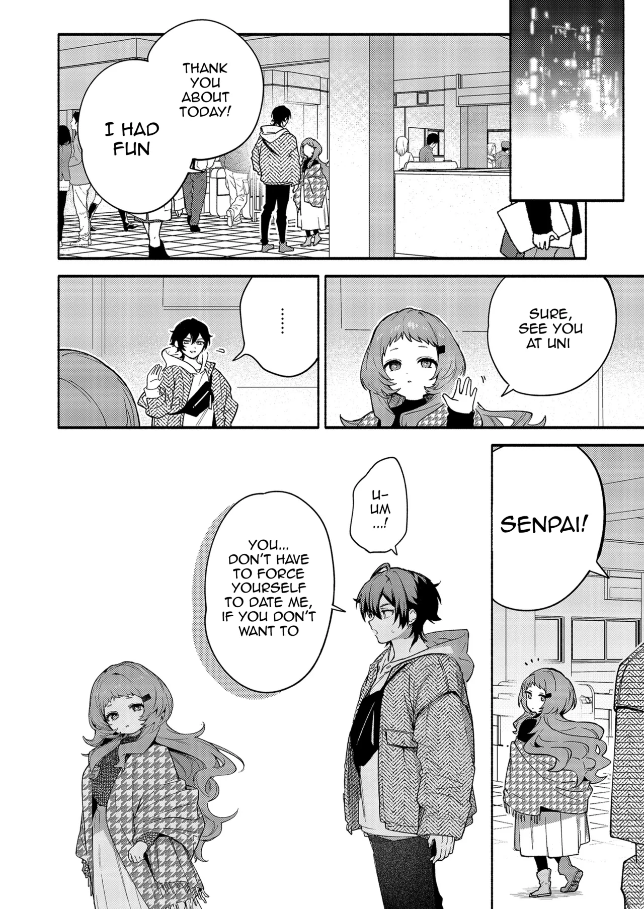 Mako-senpai ni Taberareru. ~Chiisakute Dekkai Ama Sado Senpai ni Otosareru~ | Eaten By Mako-senpai ~Falling To A Tiny But Huge Sadist Senpai~ — preview page 8