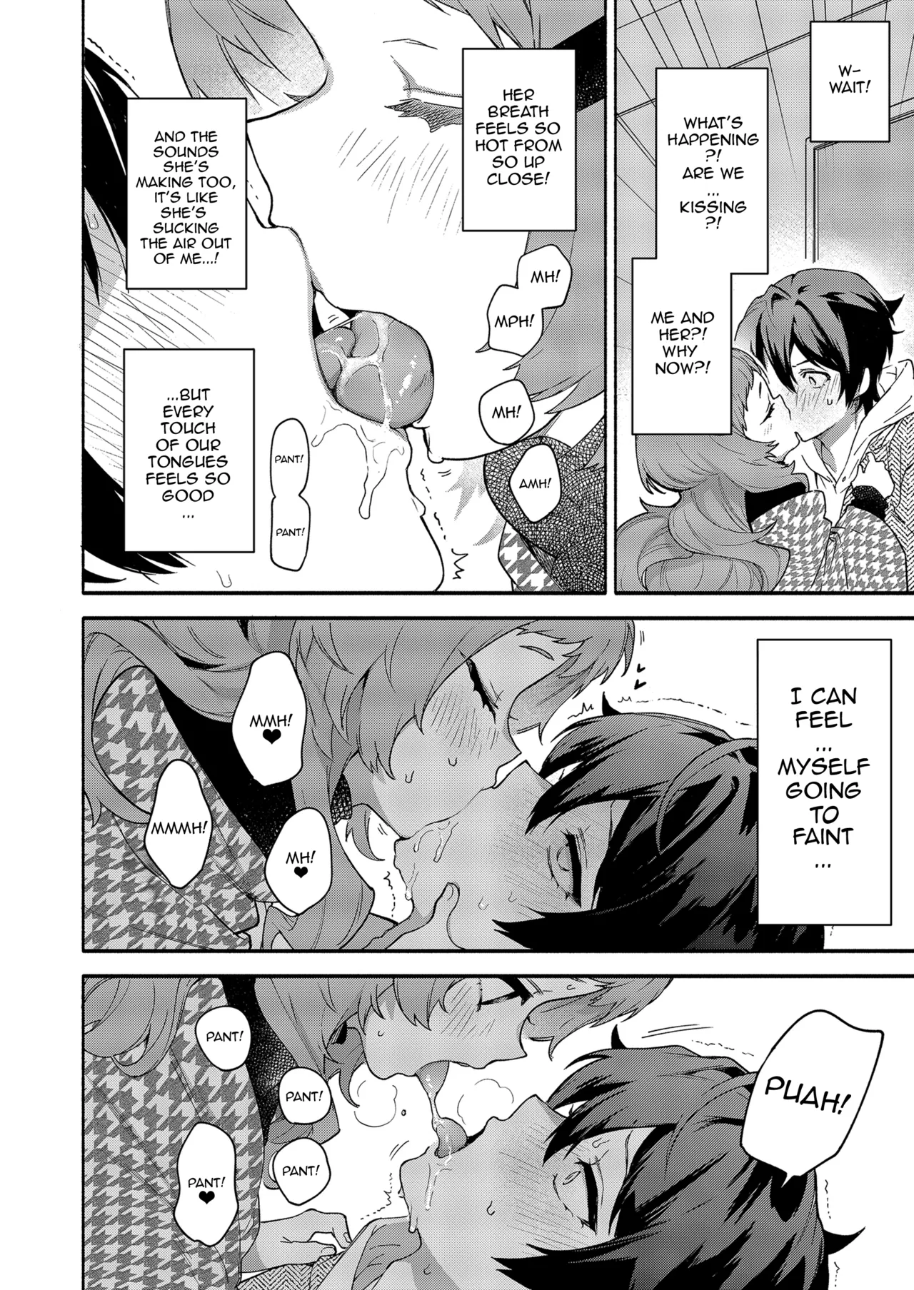 Mako-senpai ni Taberareru. ~Chiisakute Dekkai Ama Sado Senpai ni Otosareru~ | Eaten By Mako-senpai ~Falling To A Tiny But Huge Sadist Senpai~ — preview page 10