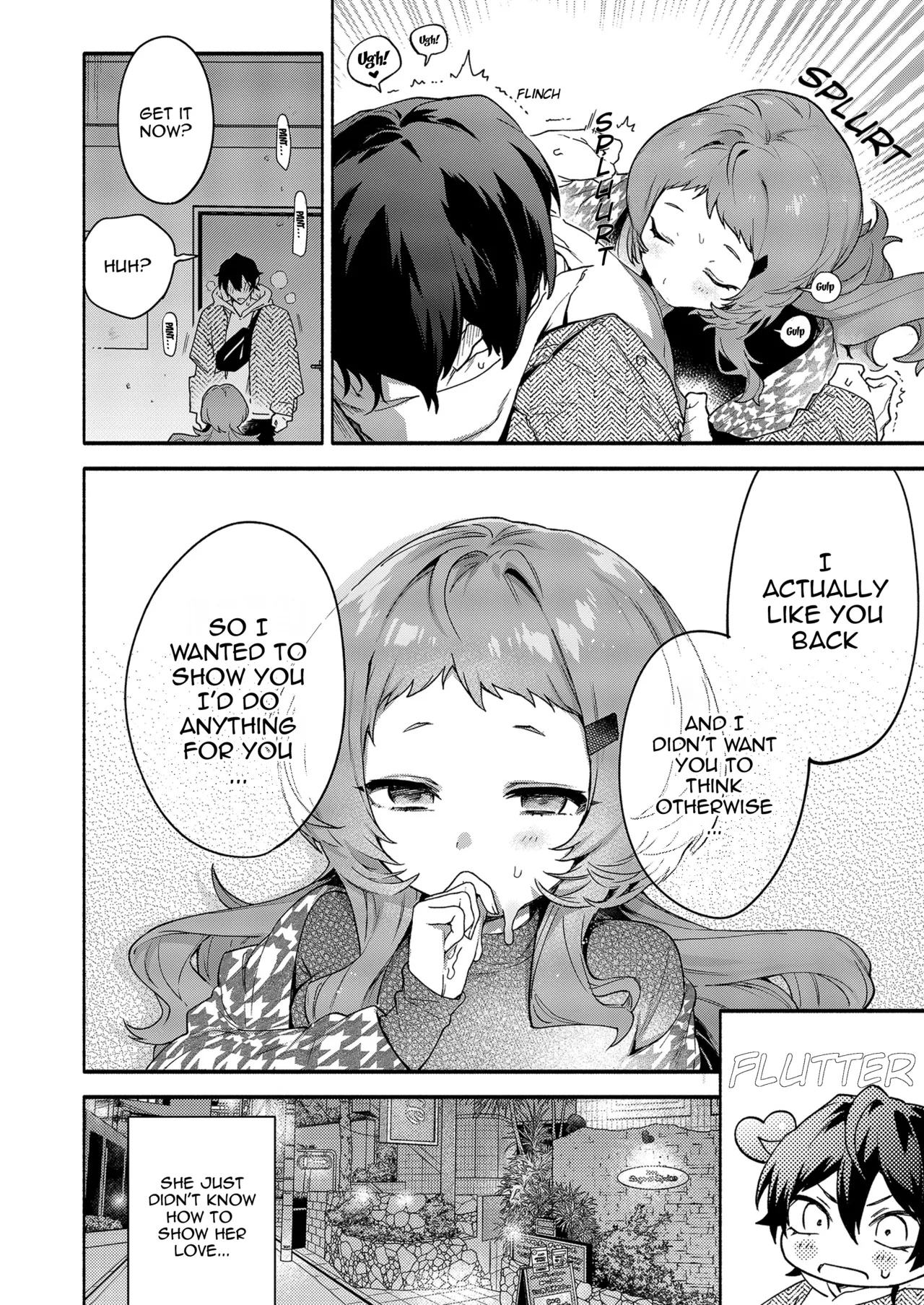Mako-senpai ni Taberareru. ~Chiisakute Dekkai Ama Sado Senpai ni Otosareru~ | Eaten By Mako-senpai ~Falling To A Tiny But Huge Sadist Senpai~ — preview page 12