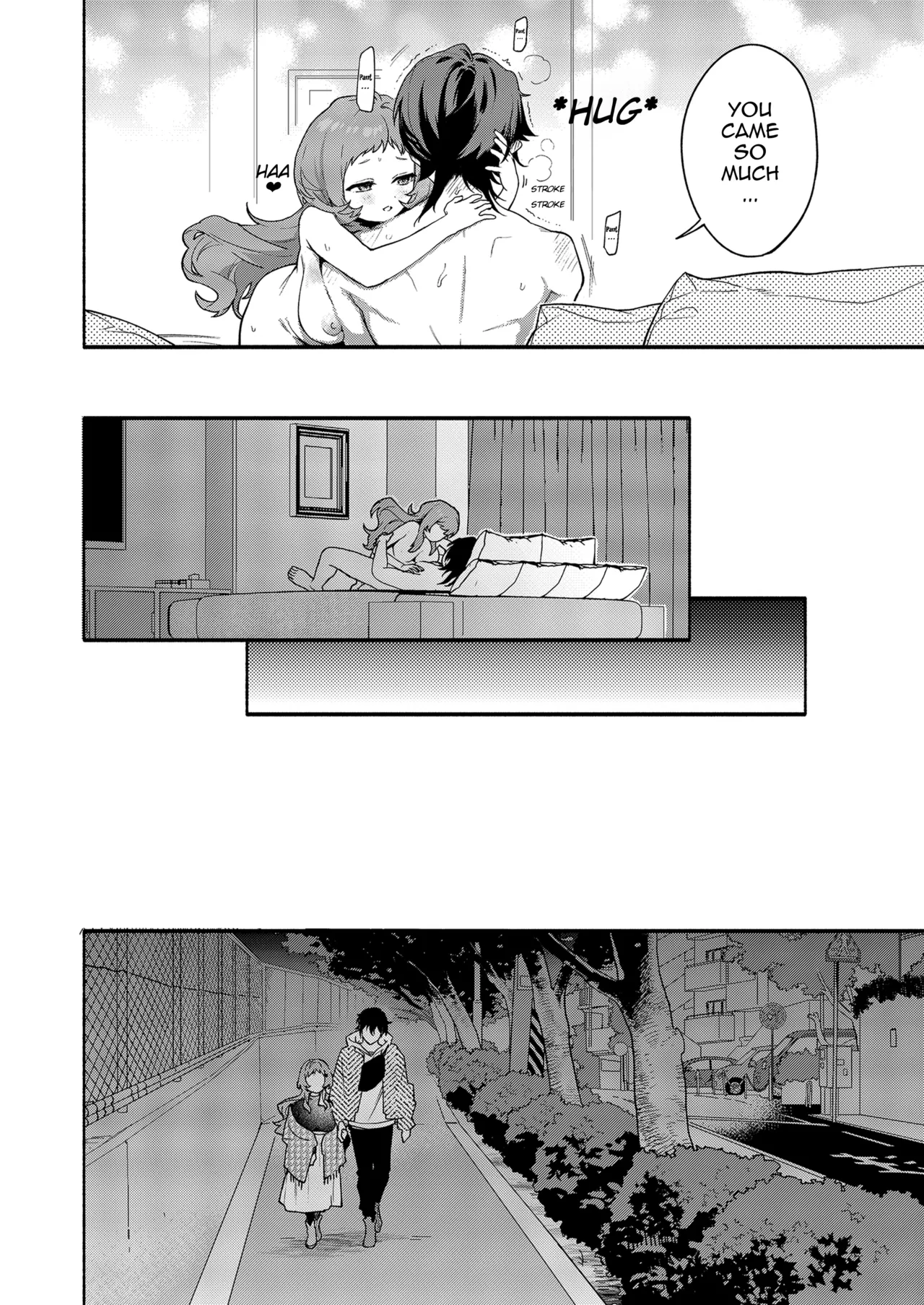 Mako-senpai ni Taberareru. ~Chiisakute Dekkai Ama Sado Senpai ni Otosareru~ | Eaten By Mako-senpai ~Falling To A Tiny But Huge Sadist Senpai~ — preview page 18