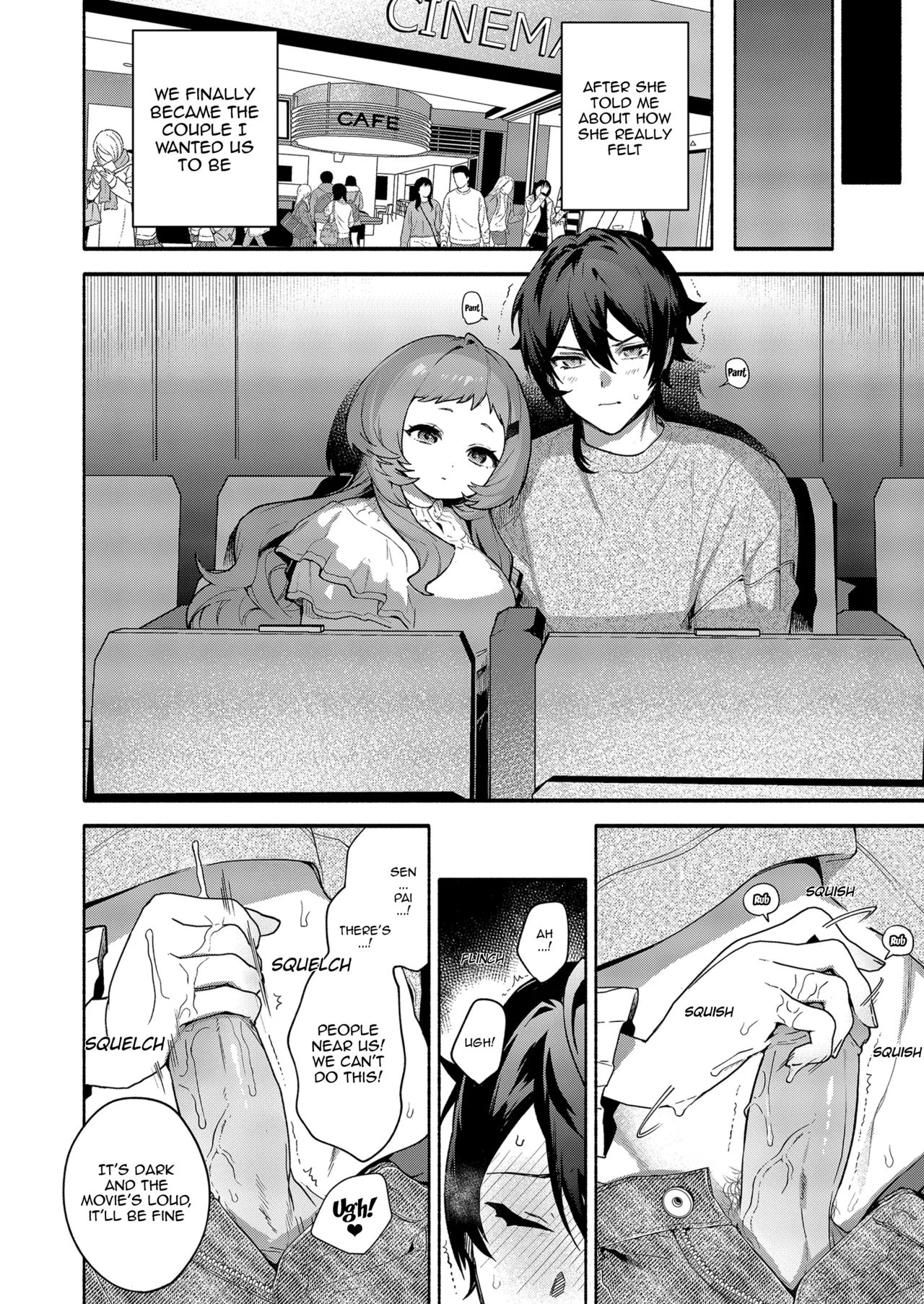 Mako-senpai ni Taberareru. ~Chiisakute Dekkai Ama Sado Senpai ni Otosareru~ | Eaten By Mako-senpai ~Falling To A Tiny But Huge Sadist Senpai~ — preview page 20