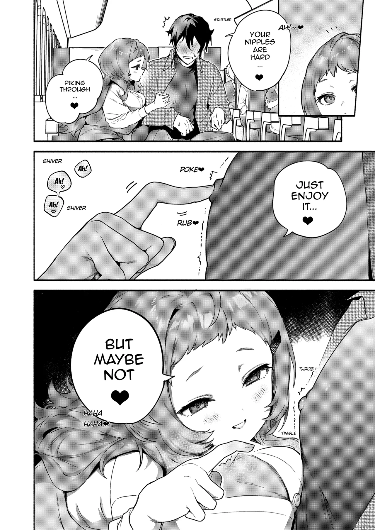 Mako-senpai ni Taberareru. ~Chiisakute Dekkai Ama Sado Senpai ni Otosareru~ | Eaten By Mako-senpai ~Falling To A Tiny But Huge Sadist Senpai~ – Chapter 1 – page 24