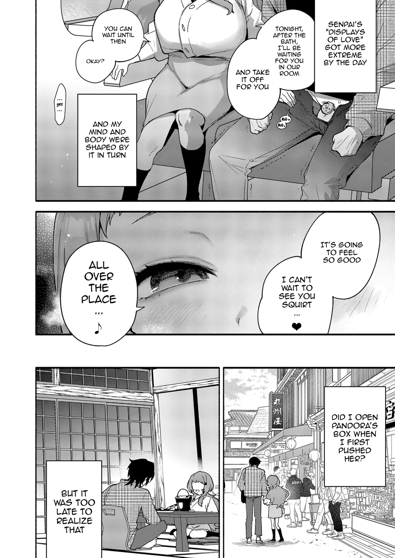 Mako-senpai ni Taberareru. ~Chiisakute Dekkai Ama Sado Senpai ni Otosareru~ | Eaten By Mako-senpai ~Falling To A Tiny But Huge Sadist Senpai~ – Chapter 1 – page 26