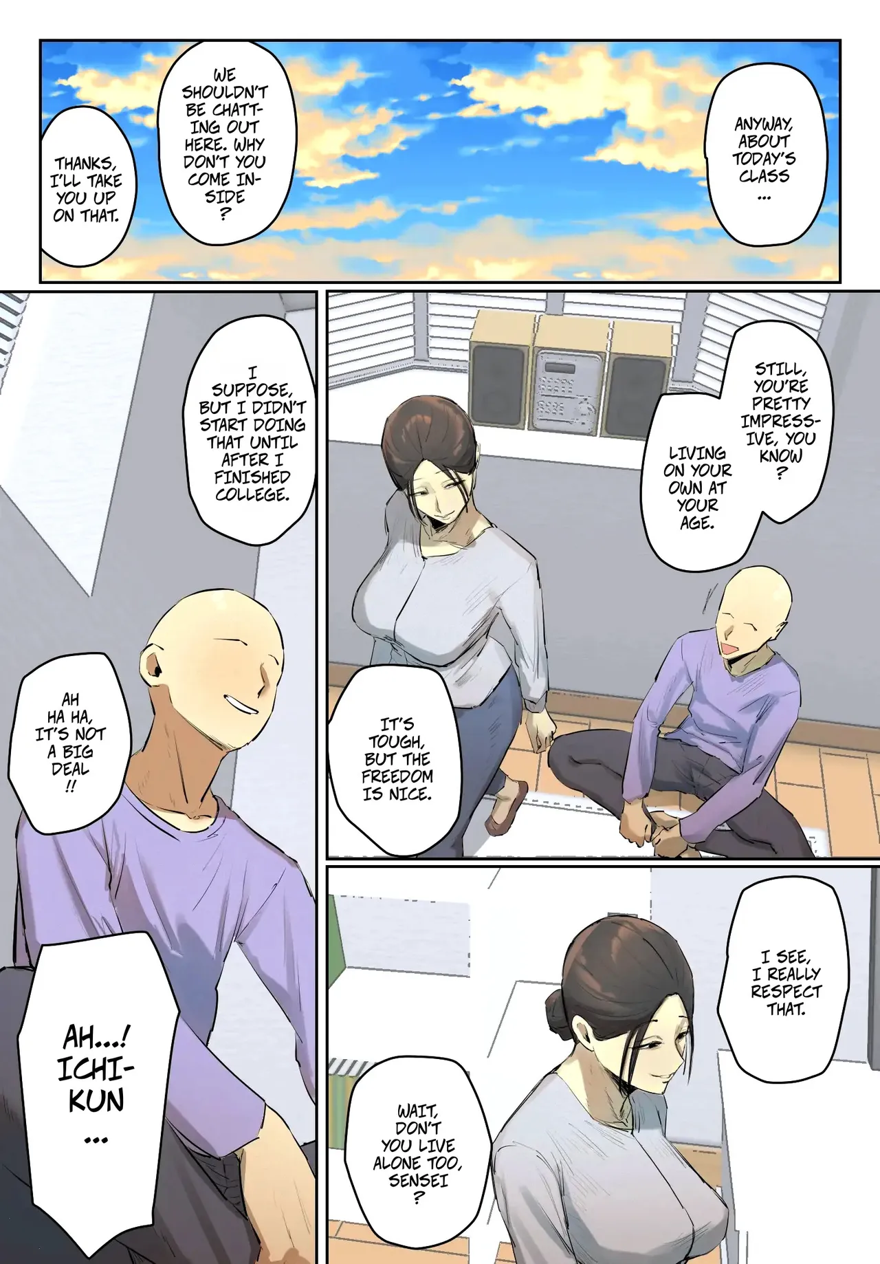 SeFri no Ikiokure Sensei, Boku no Seishun o Jamashinai de Kudasai. | My Spinster Teacher Sex-Friend Keeps Getting In My Way — preview page 4