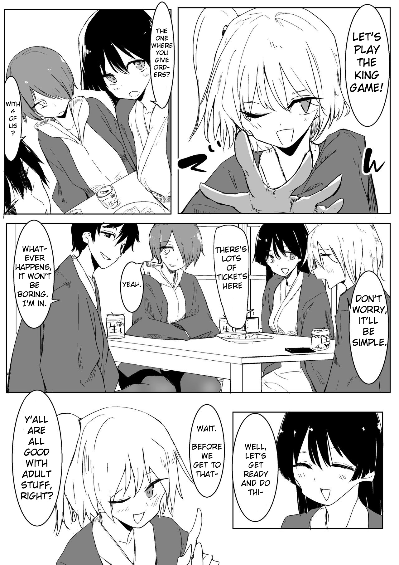 Ou-sama Game de Kanshou shita Hanashi | The story of how I totally won the King Game — preview page 7