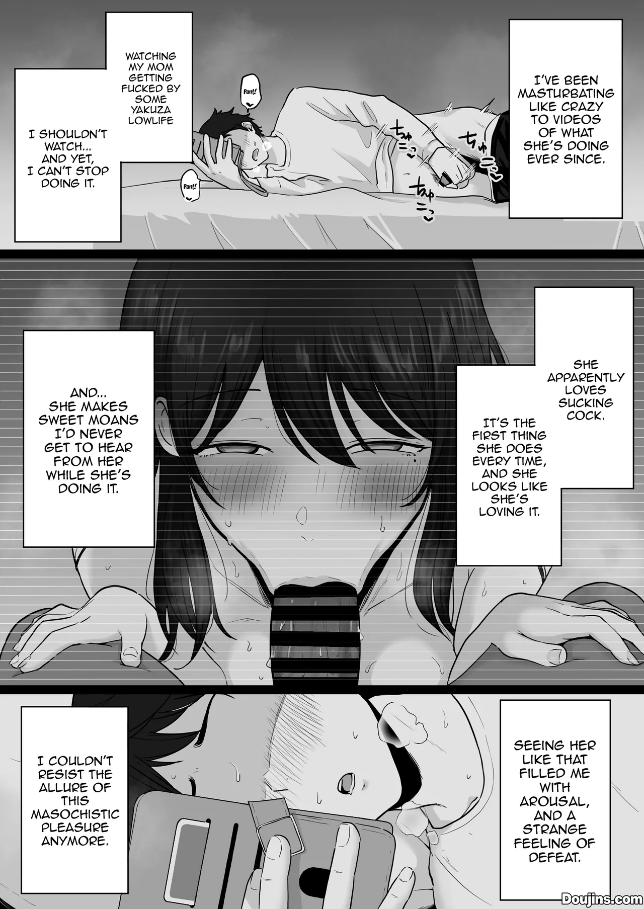 Houkai Kazoku 2-Hahaoya ga Yakuza to no Sex ni Hamatta Hanashi- / Broken Family 2 – A Story About a Mother Who Became Addicted to Sex With a Yakuza — preview page 8