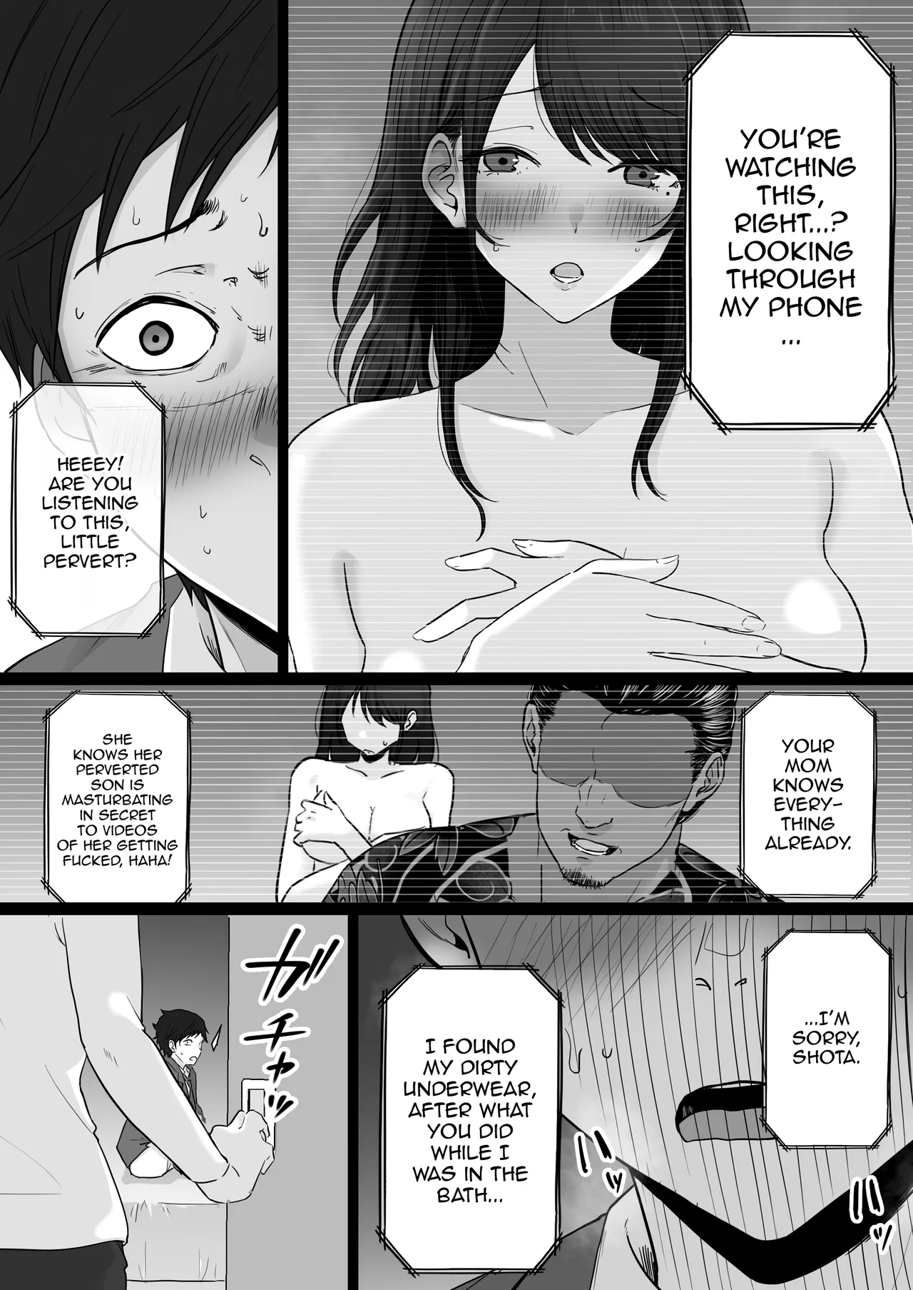 Houkai Kazoku 2-Hahaoya ga Yakuza to no Sex ni Hamatta Hanashi- / Broken Family 2 – A Story About a Mother Who Became Addicted to Sex With a Yakuza — preview page 19