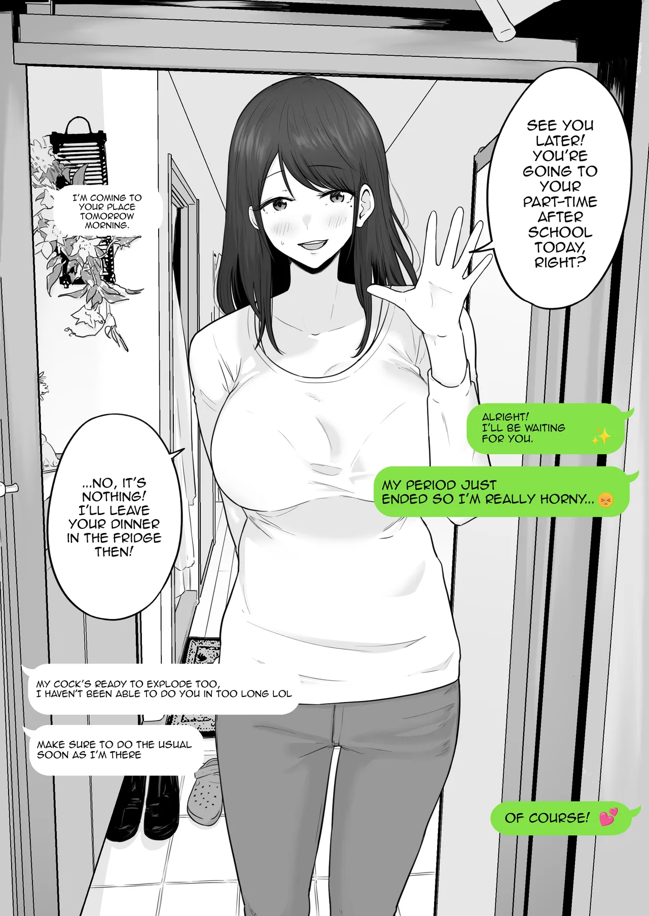 Houkai Kazoku 2-Hahaoya ga Yakuza to no Sex ni Hamatta Hanashi- / Broken Family 2 – A Story About a Mother Who Became Addicted to Sex With a Yakuza – Chapter 1 – page 27