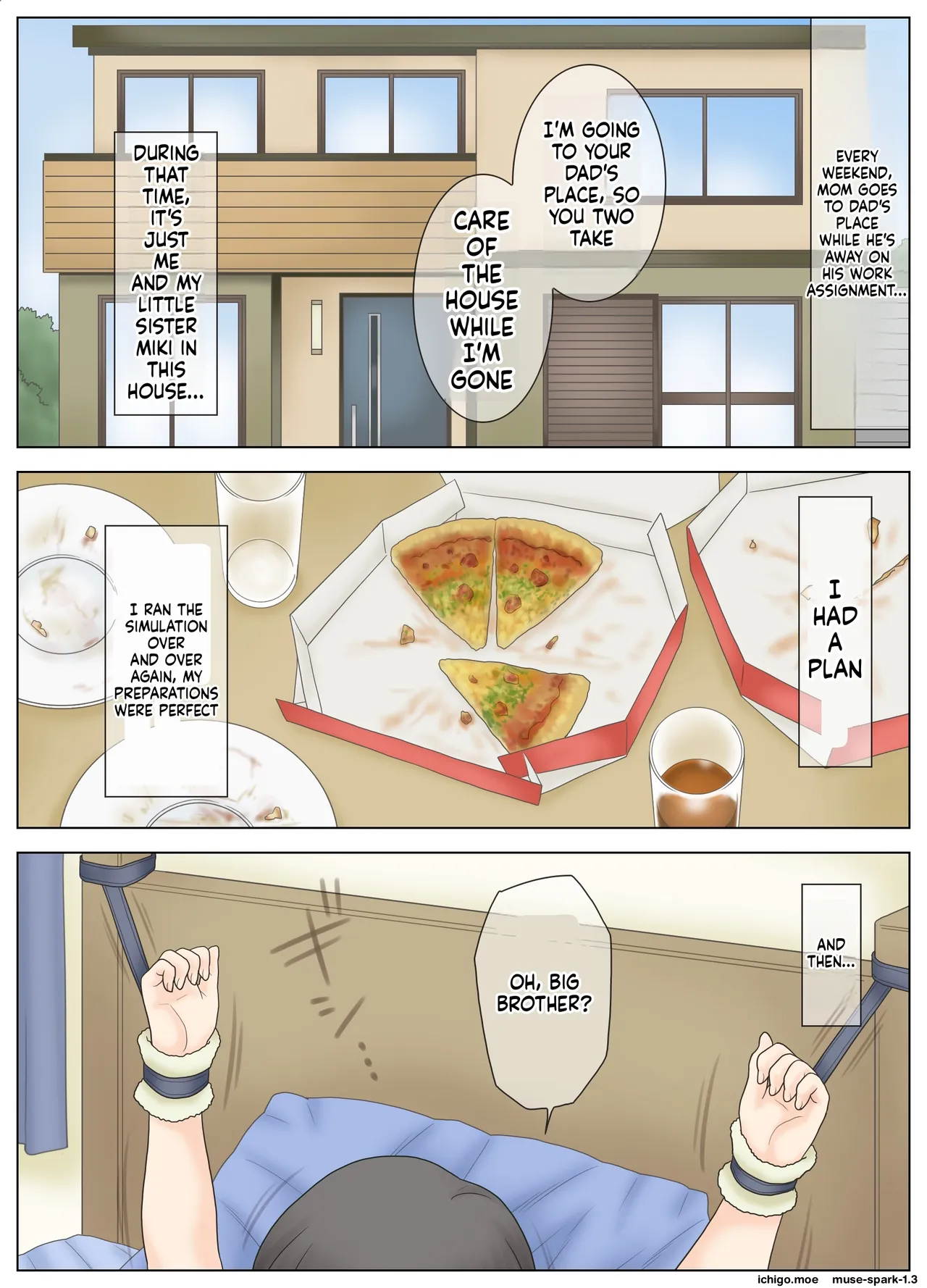 Kawaii Imouto wo Kousoku Shite Mekakushi Shite Iroiro Shita Kekka — preview page 3