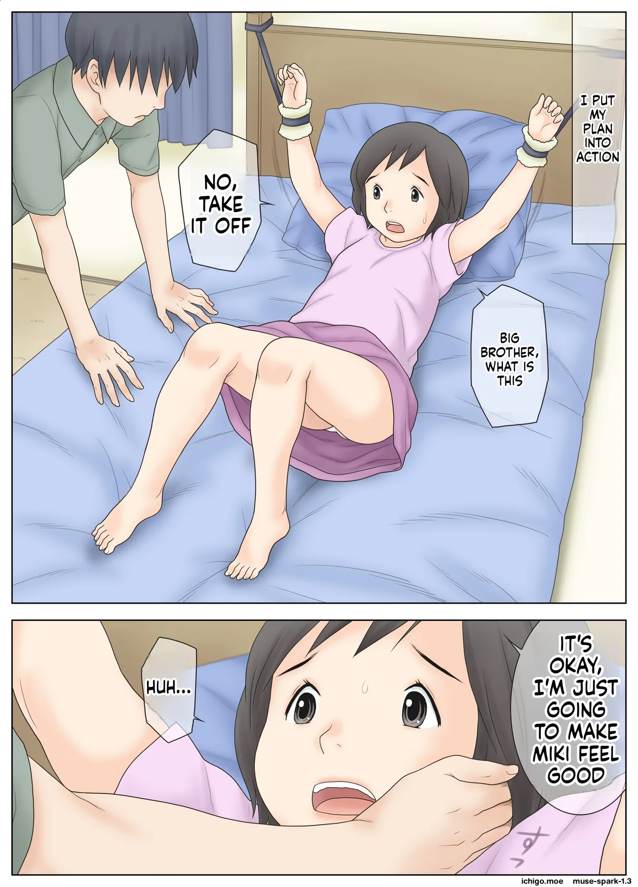 Kawaii Imouto wo Kousoku Shite Mekakushi Shite Iroiro Shita Kekka — preview page 4