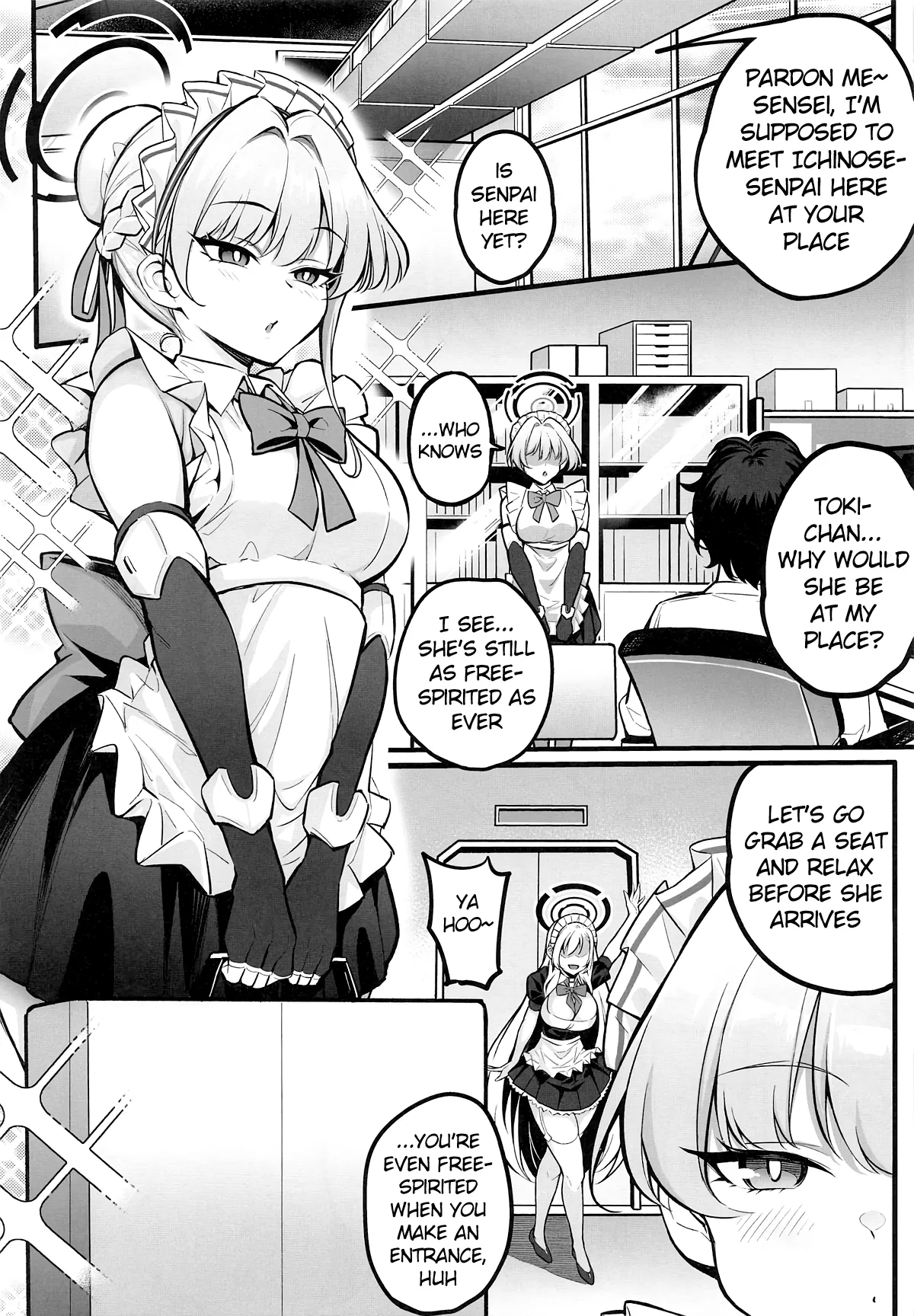 C&C no Buin to… Ii Koto Shichau | Doing Something Lewd… With C&C Members — preview page 3