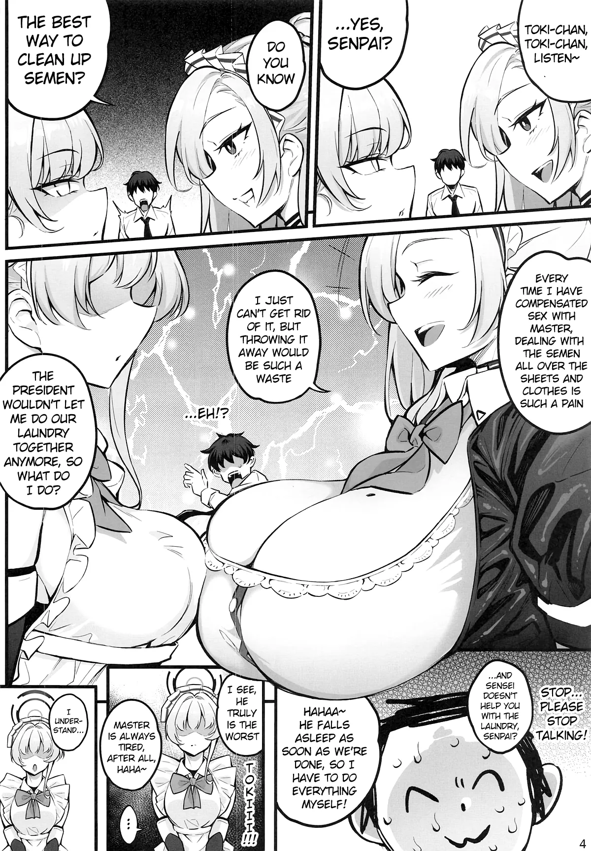 C&C no Buin to… Ii Koto Shichau | Doing Something Lewd… With C&C Members — preview page 4
