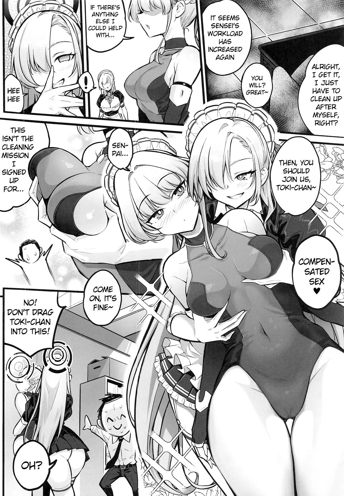C&C no Buin to… Ii Koto Shichau | Doing Something Lewd… With C&C Members — preview page 6