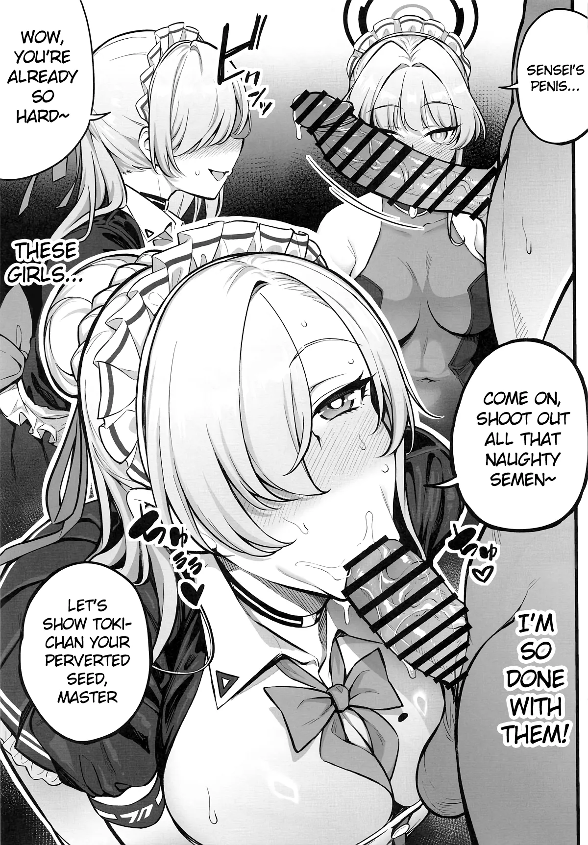 C&C no Buin to… Ii Koto Shichau | Doing Something Lewd… With C&C Members — preview page 9