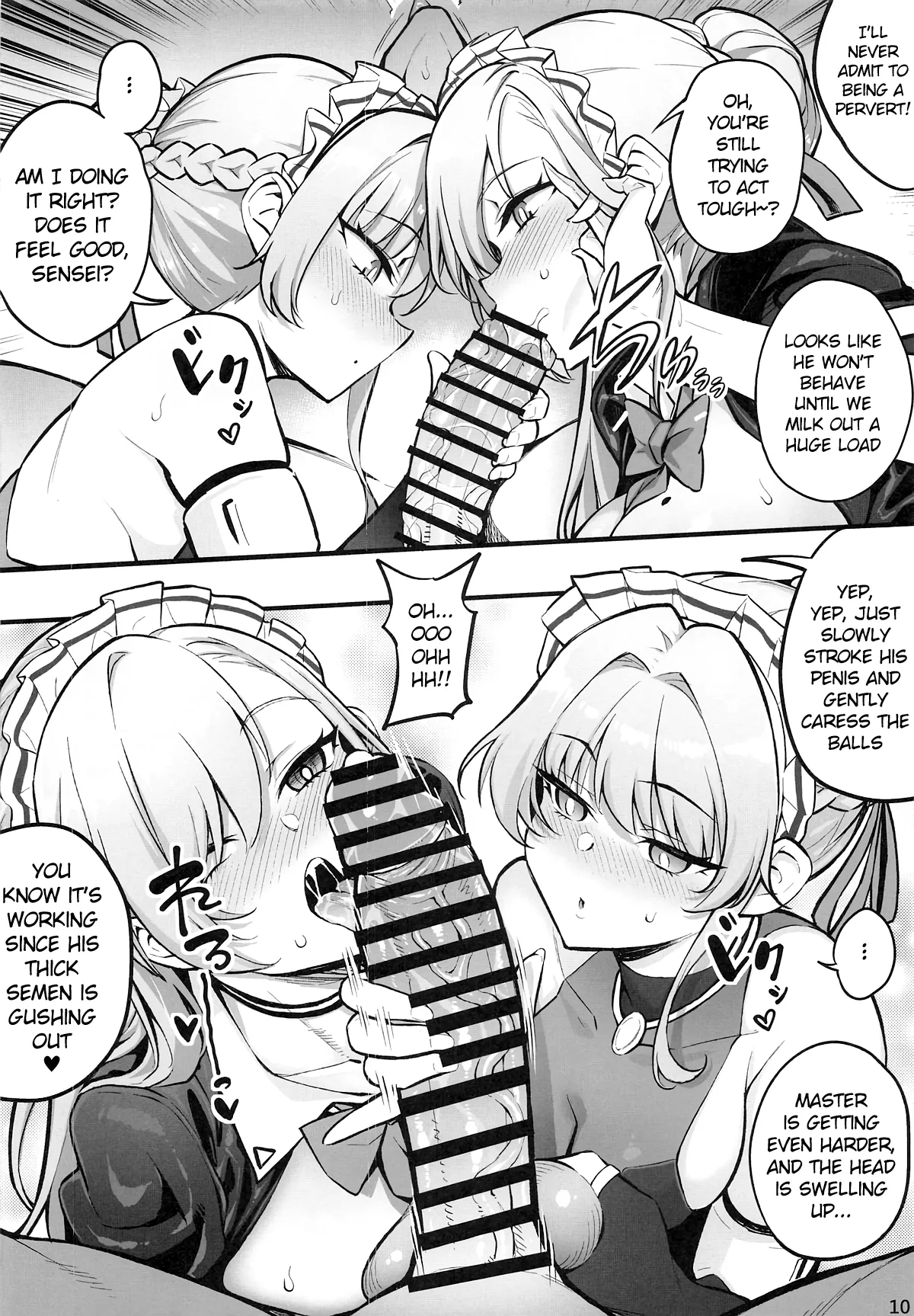 C&C no Buin to… Ii Koto Shichau | Doing Something Lewd… With C&C Members — preview page 10