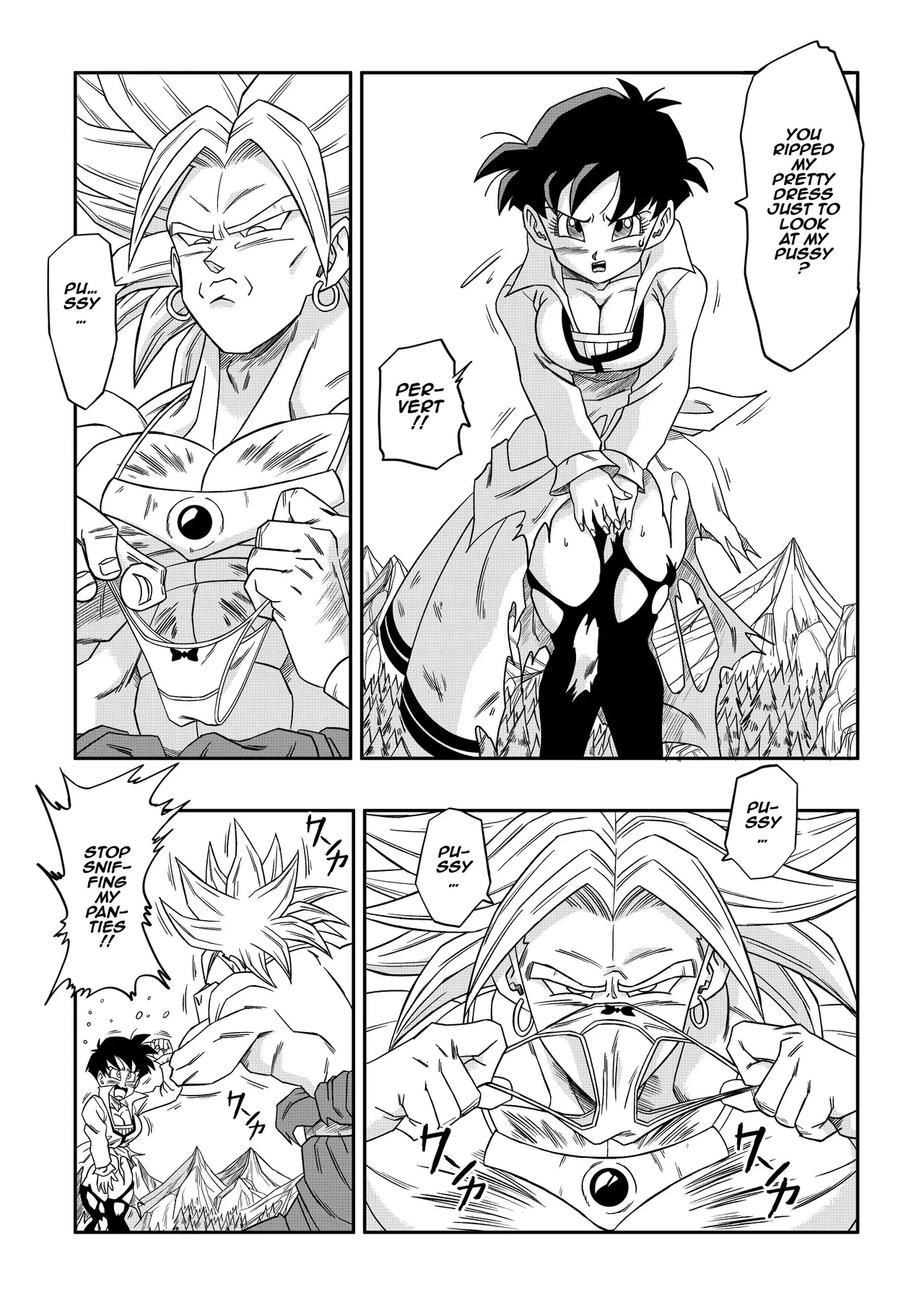 The Sacrifice of Natade Village! Videl vs Broly! — preview page 8