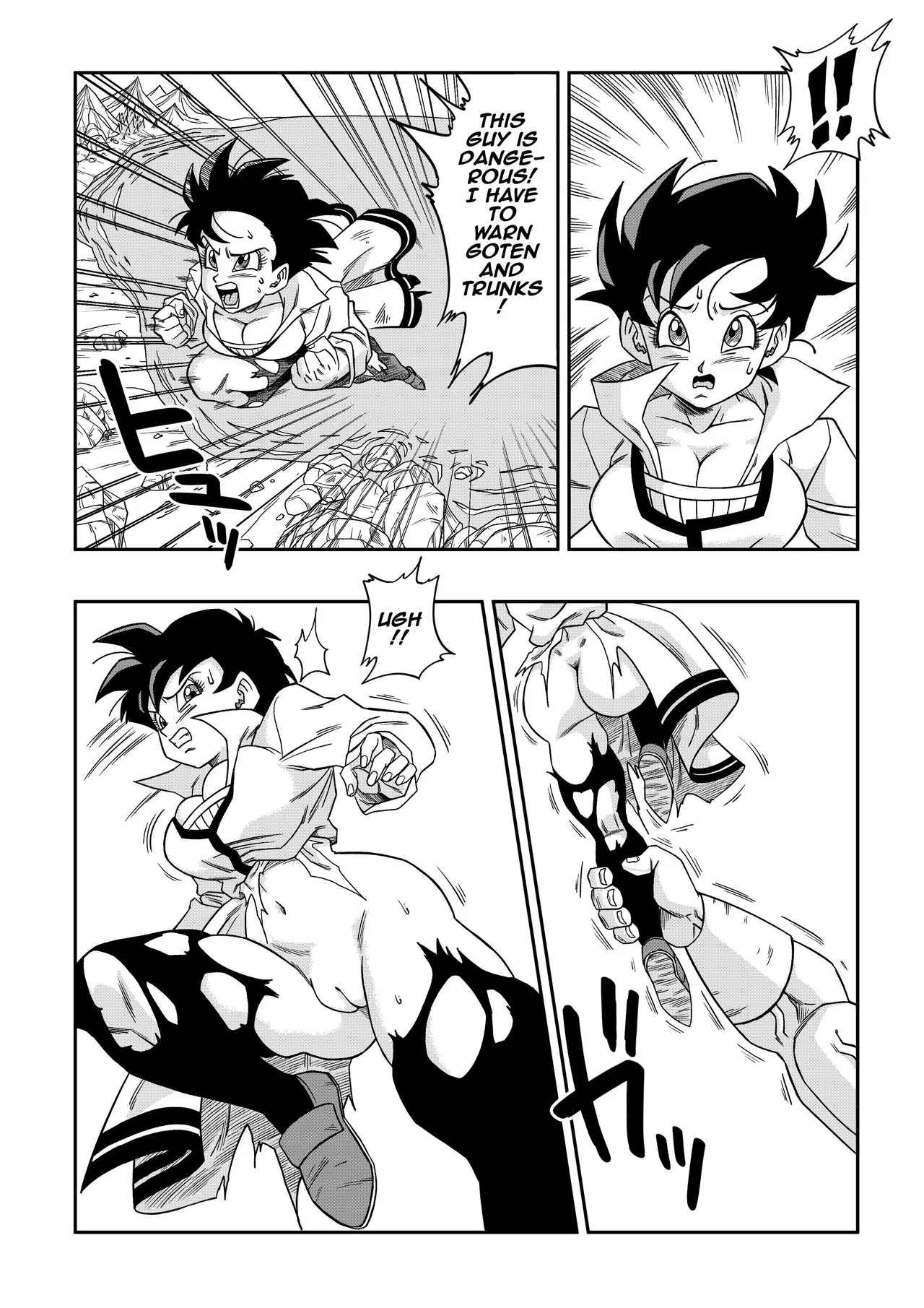 The Sacrifice of Natade Village! Videl vs Broly! — preview page 10