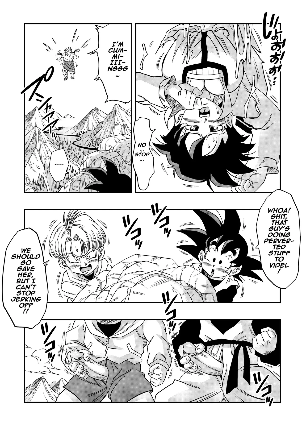 The Sacrifice of Natade Village! Videl vs Broly! — preview page 14
