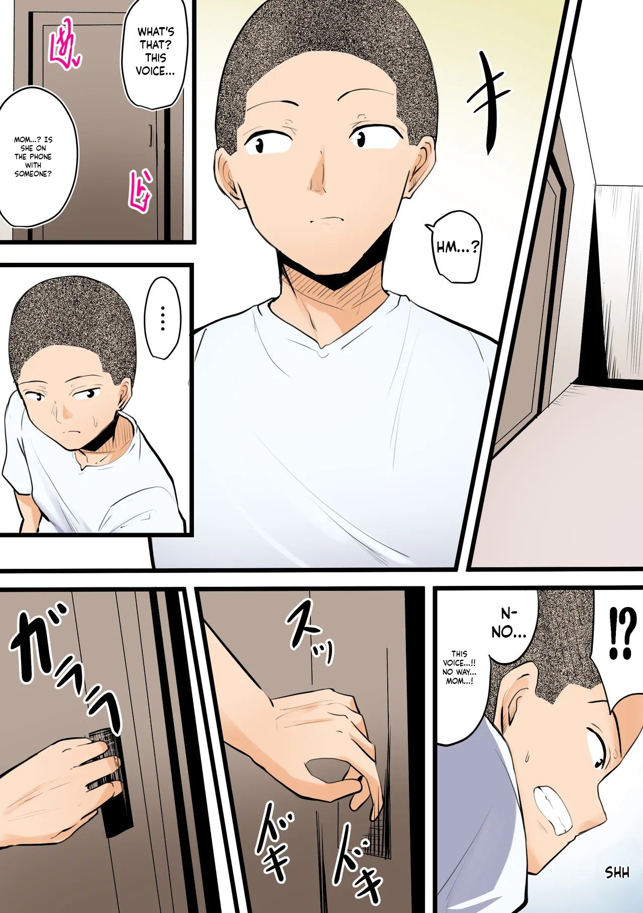 “Kami no Daigosan” Hahaoya to Musuko ga Doujiki ni Seiyoku no Peak o Mukaete Shimau!! | Mother and son hit their peak libido at the very same time!! — preview page 8