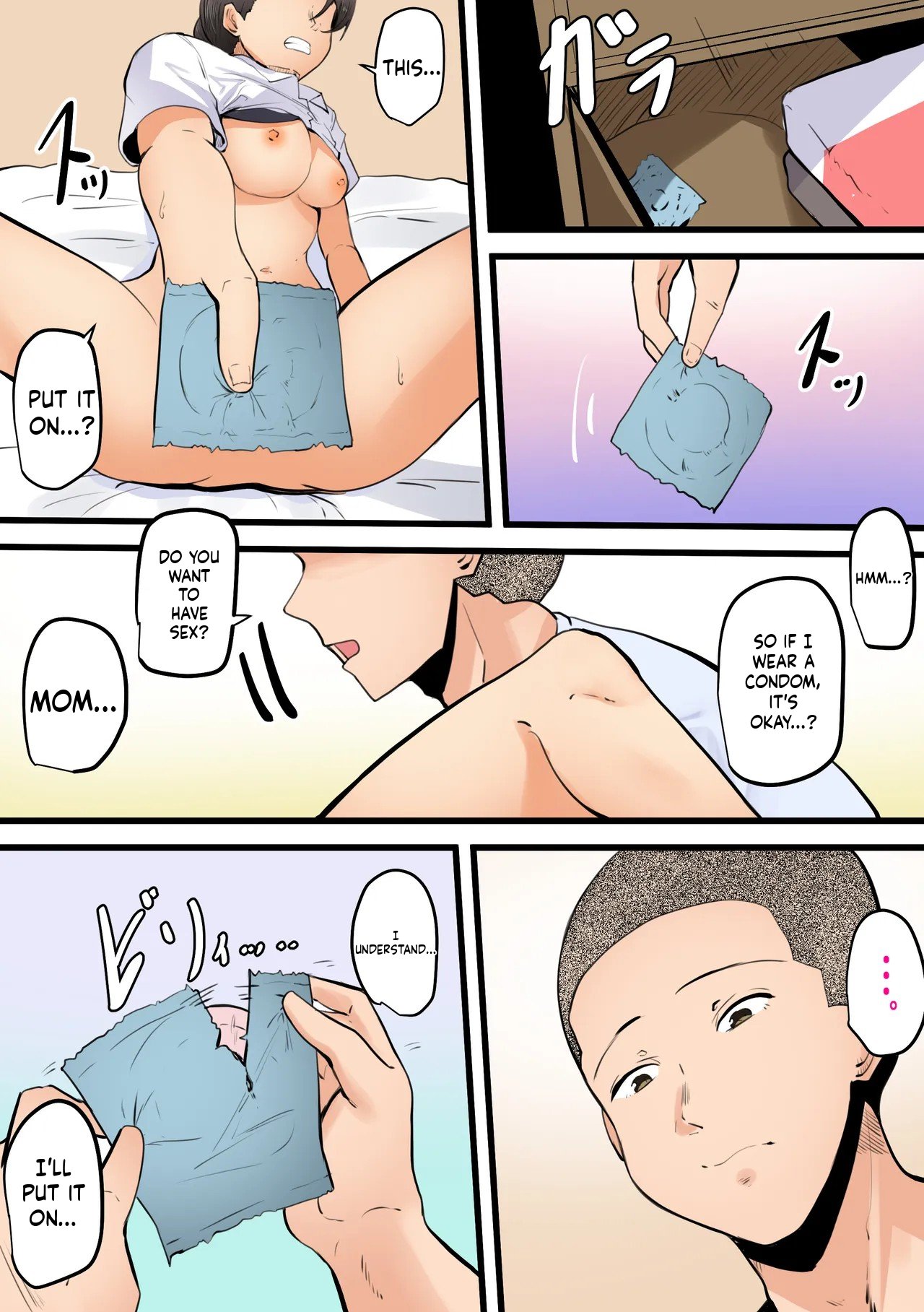 “Kami no Daigosan” Hahaoya to Musuko ga Doujiki ni Seiyoku no Peak o Mukaete Shimau!! | Mother and son hit their peak libido at the very same time!! – Chapter 1 – page 35