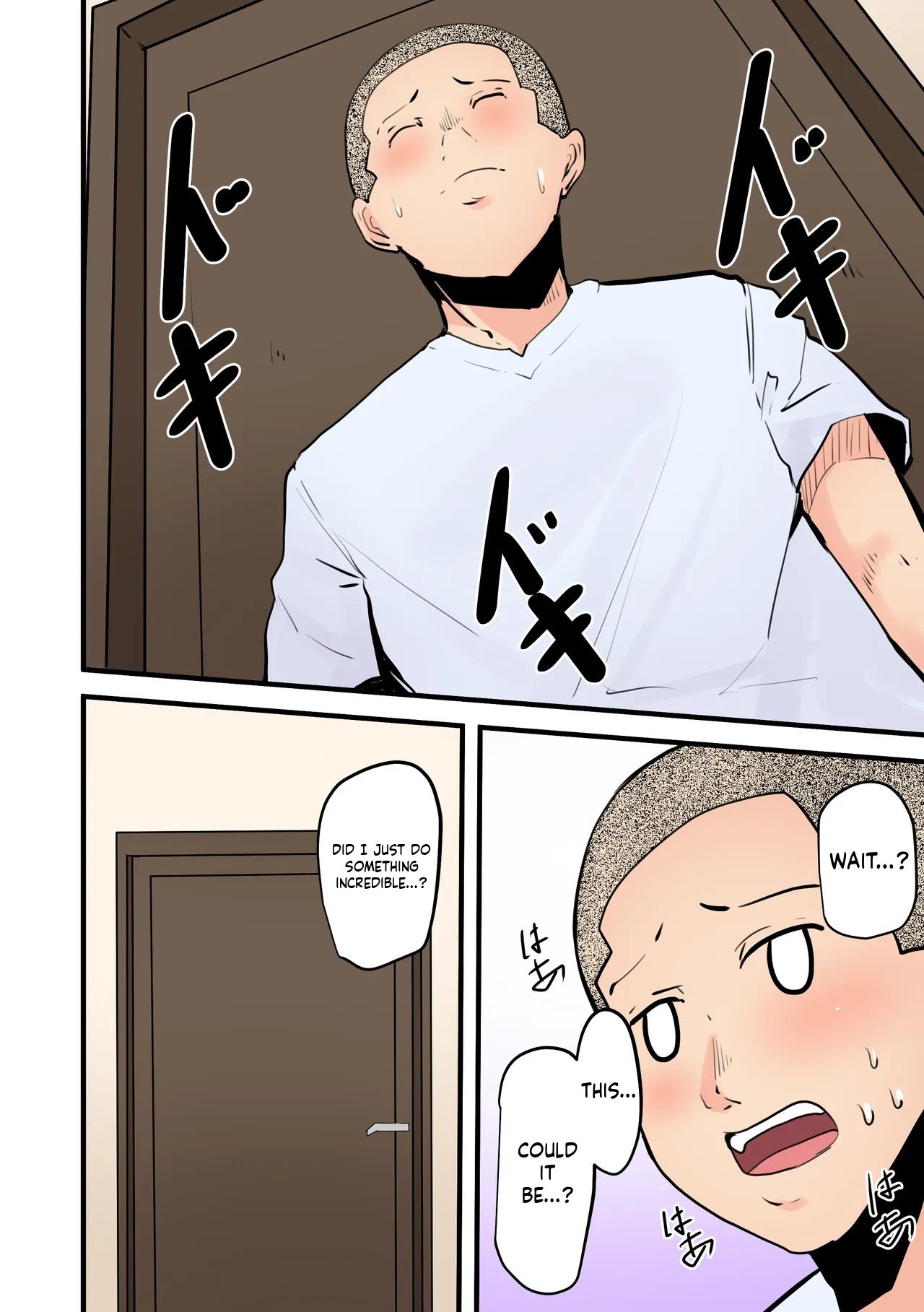 “Kami no Daigosan” Hahaoya to Musuko ga Doujiki ni Seiyoku no Peak o Mukaete Shimau!! | Mother and son hit their peak libido at the very same time!! – Chapter 1 – page 45