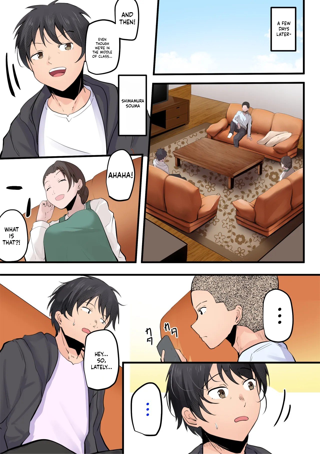 “Kami no Daigosan” Hahaoya to Musuko ga Doujiki ni Seiyoku no Peak o Mukaete Shimau!! | Mother and son hit their peak libido at the very same time!! – Chapter 1 – page 46