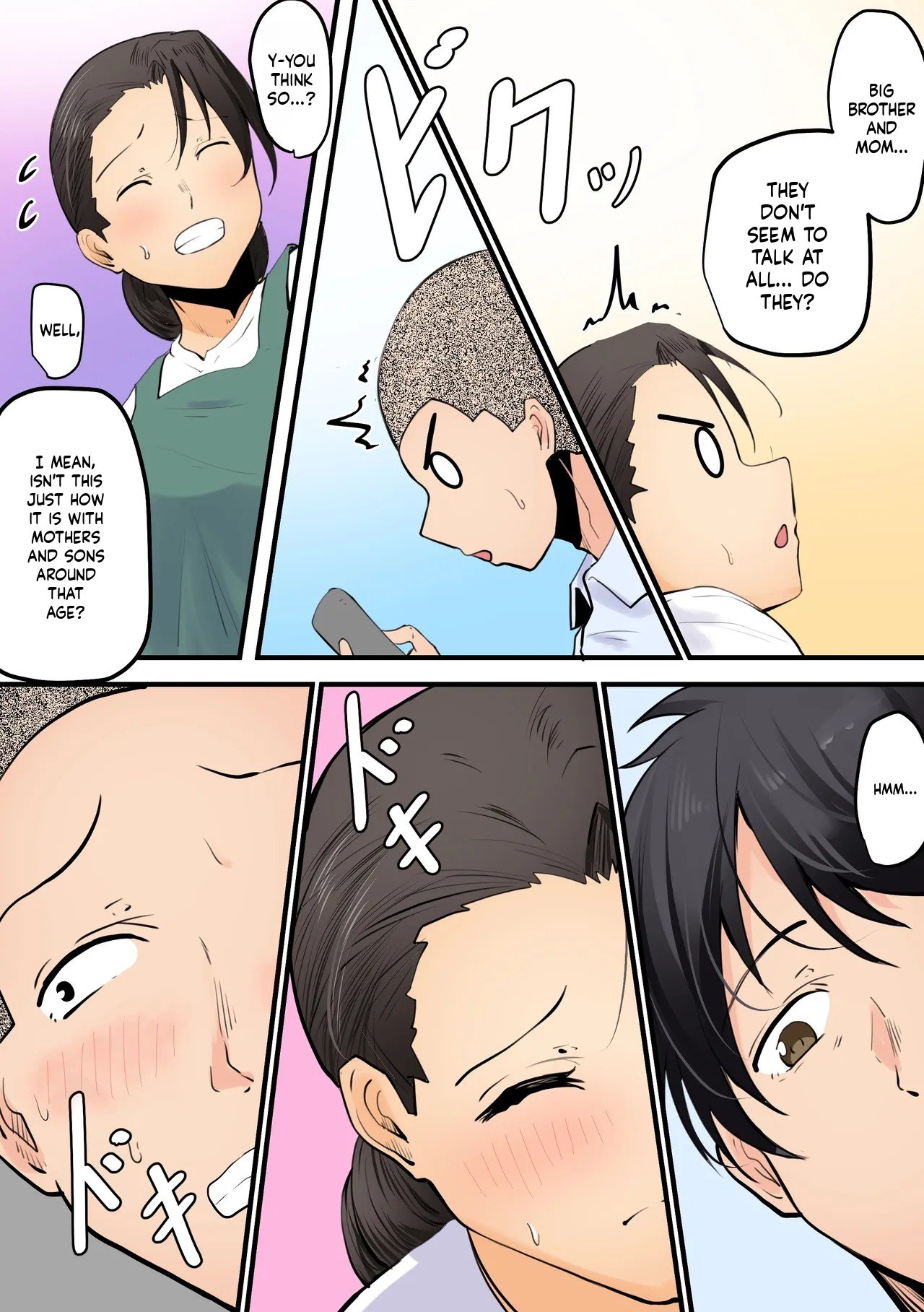 “Kami no Daigosan” Hahaoya to Musuko ga Doujiki ni Seiyoku no Peak o Mukaete Shimau!! | Mother and son hit their peak libido at the very same time!! – Chapter 1 – page 47