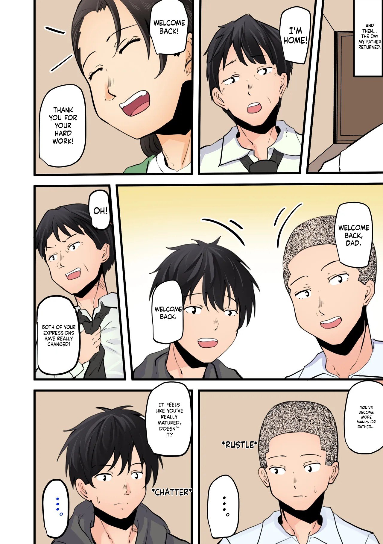 “Kami no Daigosan” Hahaoya to Musuko ga Doujiki ni Seiyoku no Peak o Mukaete Shimau!! | Mother and son hit their peak libido at the very same time!! – Chapter 1 – page 87