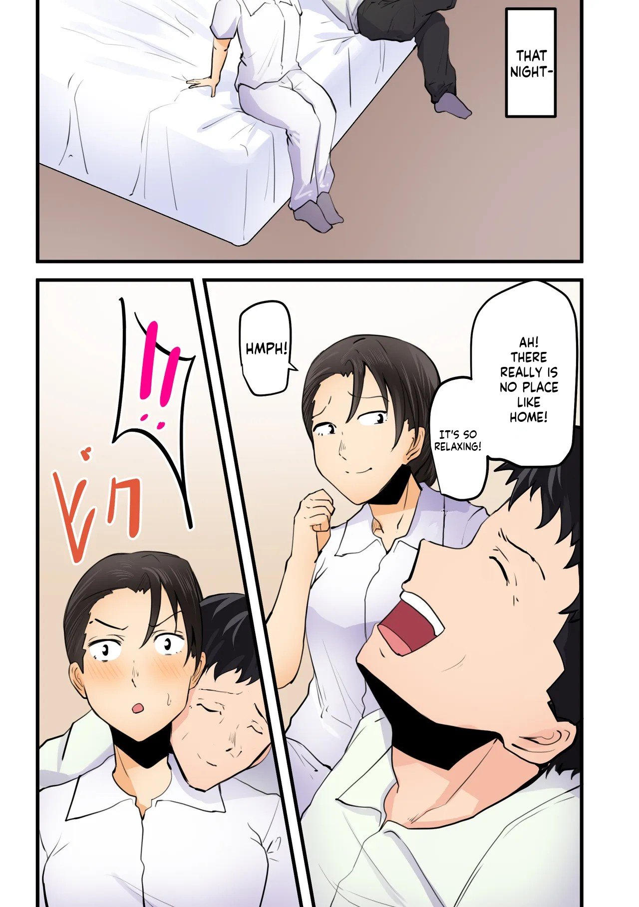 “Kami no Daigosan” Hahaoya to Musuko ga Doujiki ni Seiyoku no Peak o Mukaete Shimau!! | Mother and son hit their peak libido at the very same time!! – Chapter 1 – page 89